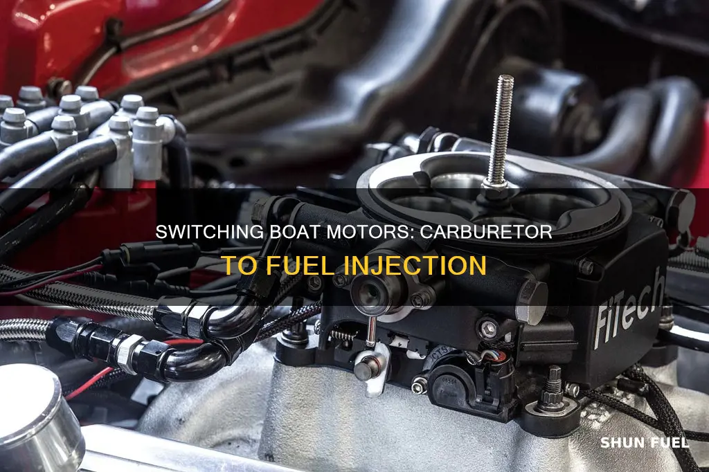 can you change a carburetor to fuel injection boat motor