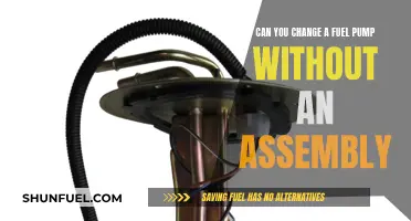 How to Change a Fuel Pump Without Assembly