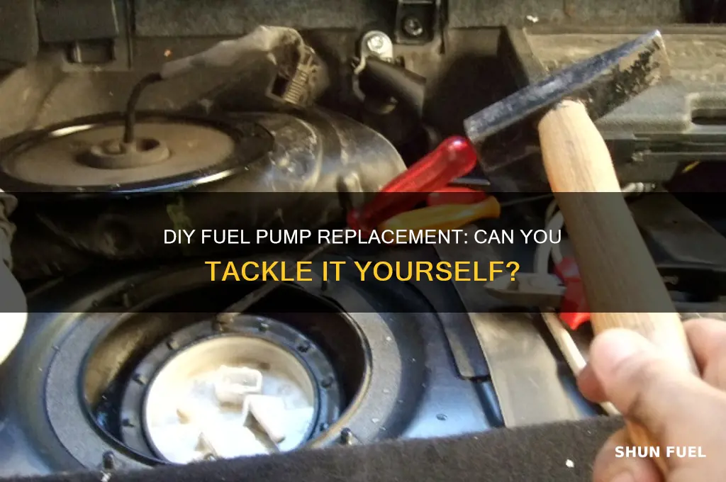 can you change a fuel pump yourself