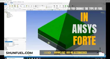 How to Change Fuel Type in Ansys Forte