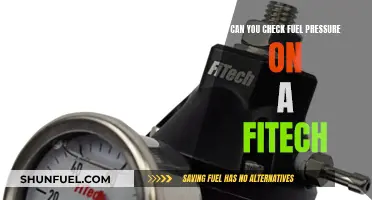 How to Check Fuel Pressure on a Fitech System