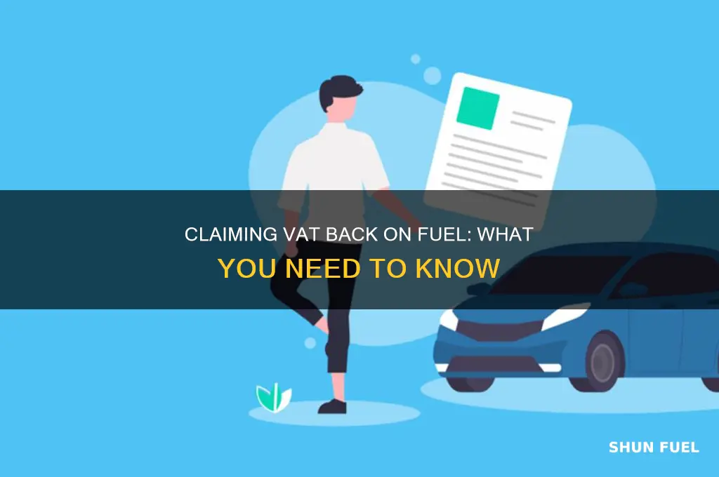 can you claim vat back on fuel