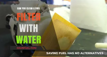 Cleaning Fuel Filters with Water: Safe Practice or Risky Move?