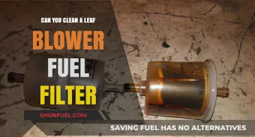 How to Clean Your Leaf Blower's Fuel Filter