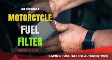 How to Clean Your Motorcycle Fuel Filter