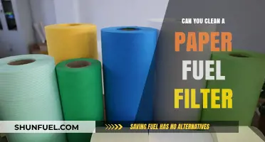 Cleaning Paper Fuel Filters: A DIY Guide for Car Maintenance