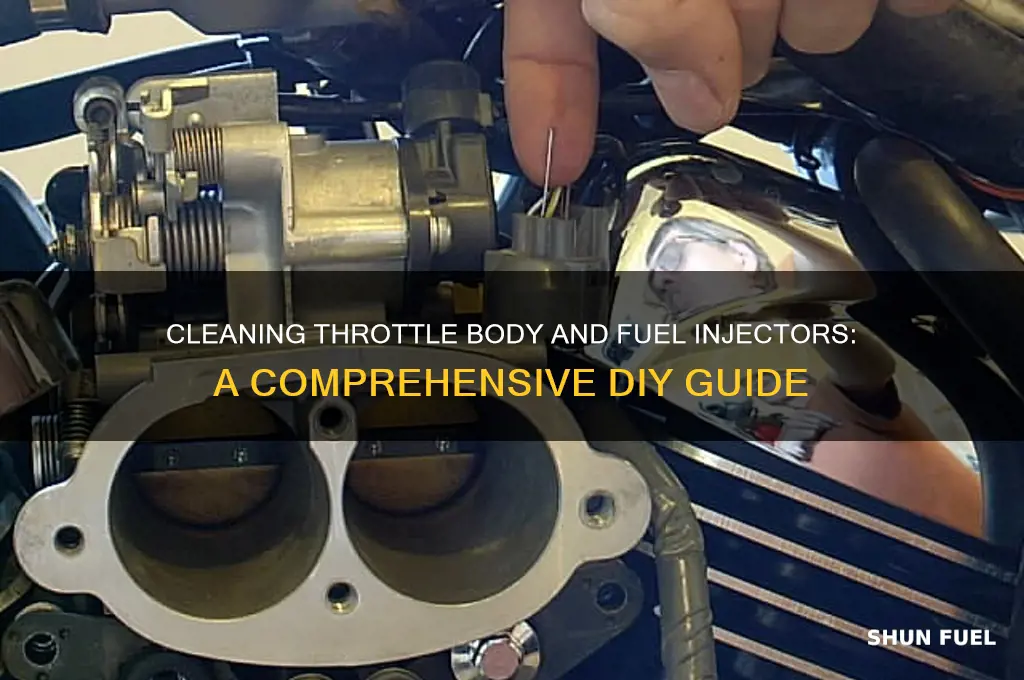 can you clean a throttle body fuel injectors