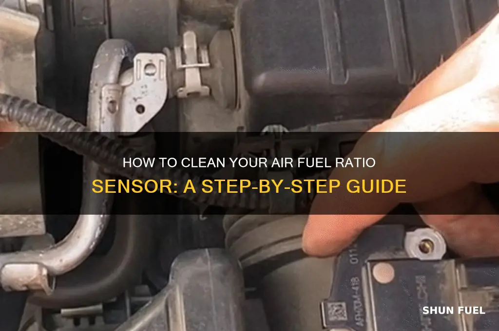 can you clean air fuel ratio sensor