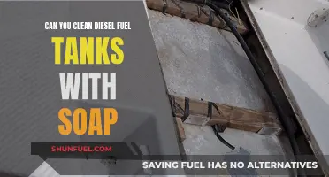How to Clean Diesel Fuel Tanks: Soap Solution