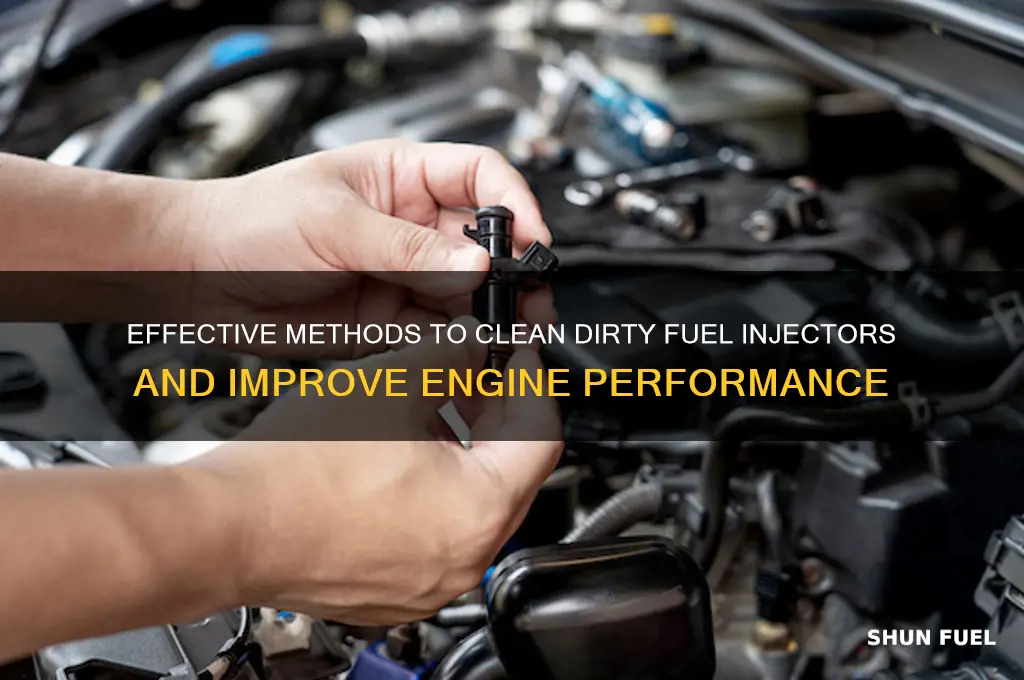 can you clean dirty fuel injectors