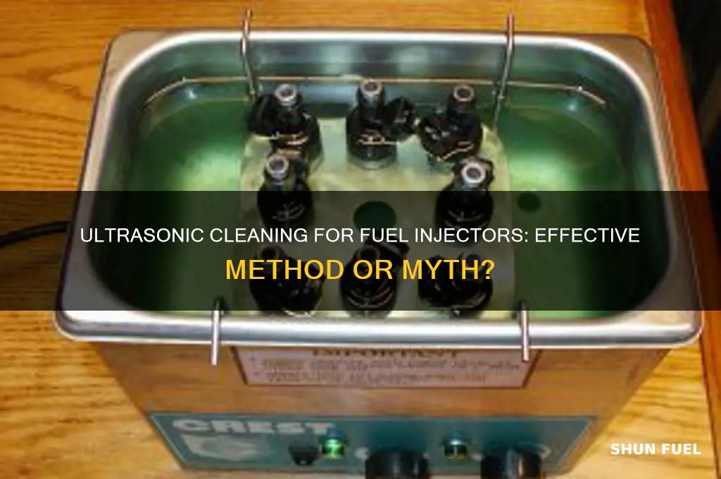 can you clean fuel injectors in an ultrasonic cleaner