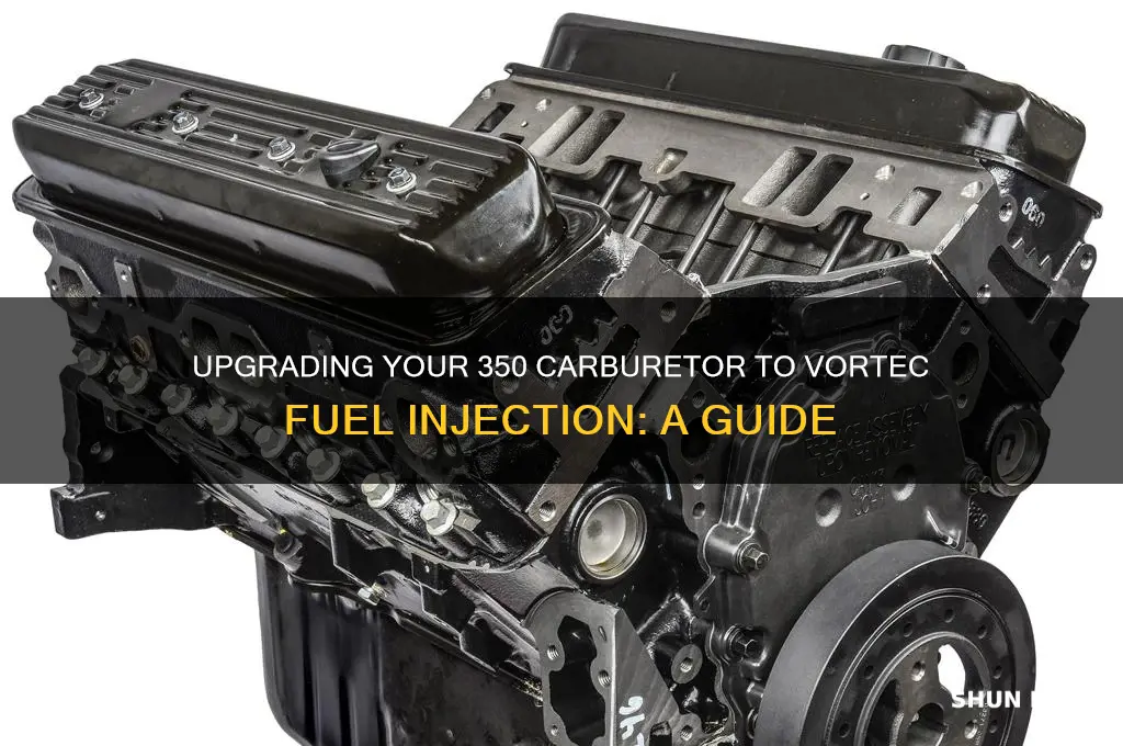can you convert 350 carburetor to 350 vortec fuel injection