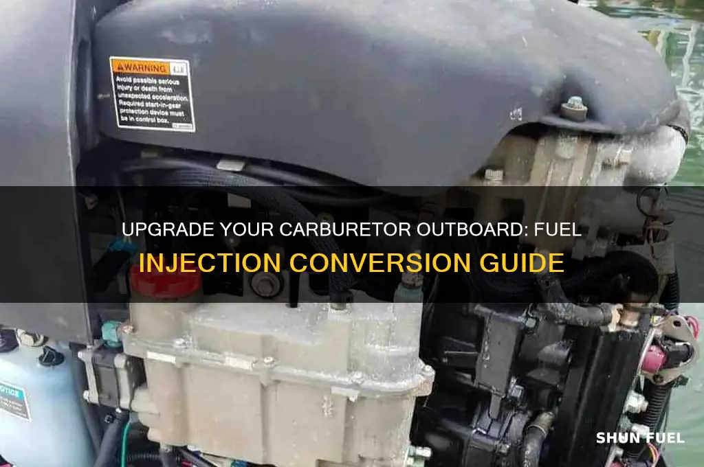 can you convert a carburetor outboard motor to fuel injection