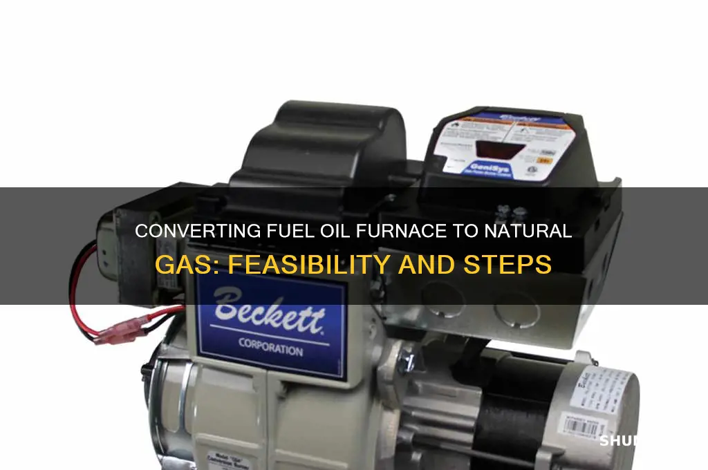 can you convert a fuel oil furnace to natural gas
