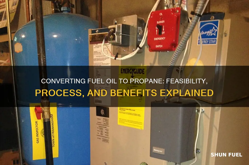 can you convert fuel oil to propane