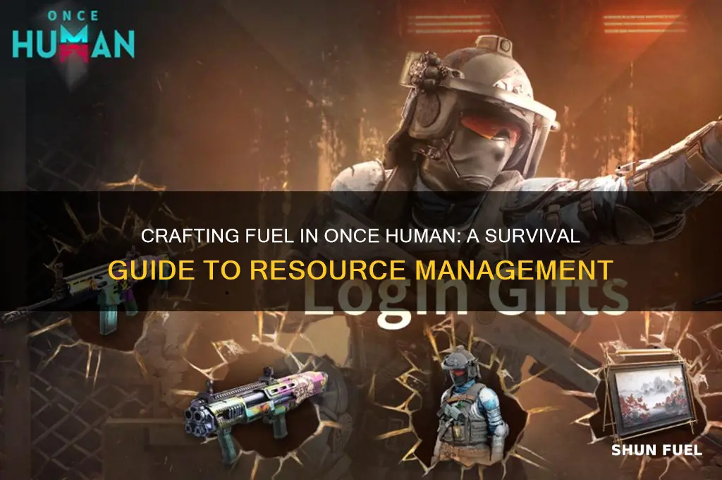 can you craft fuel in once human