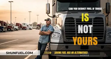 Can You Claim Fuel Deductions for a Non-Owned Truck?