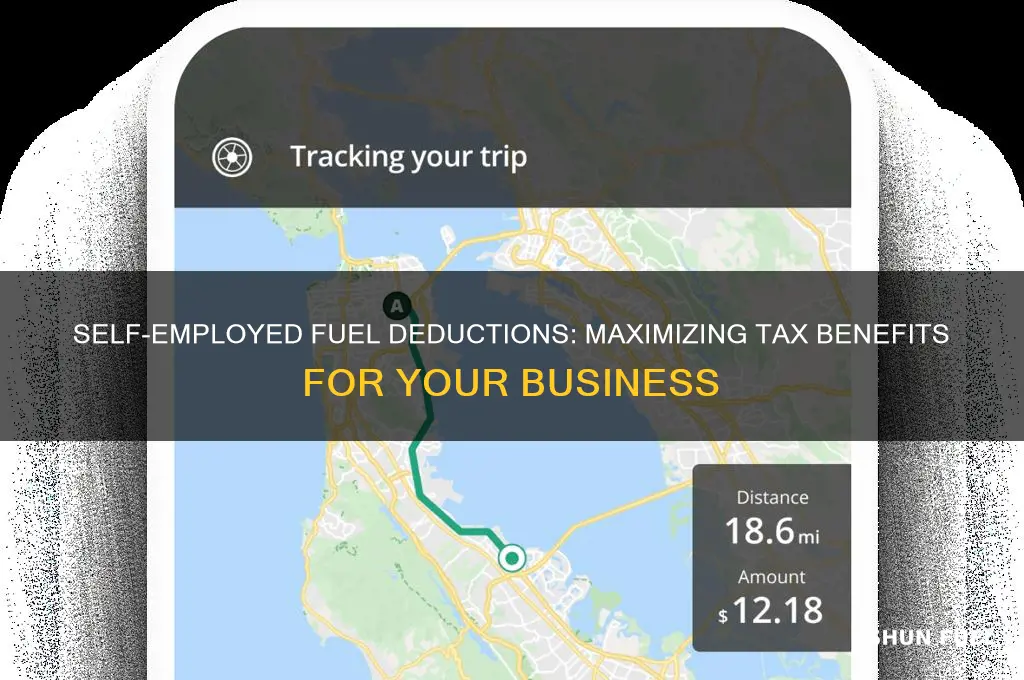 can you deduct fuel if youre self employed