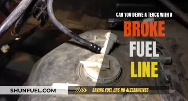 Troubleshooting: Truck Won't Start Due to Broken Fuel Line?