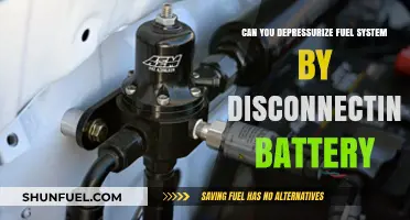 Depressurizing Fuel System: Does Disconnecting the Battery Work?