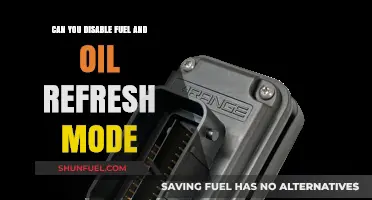 How to Disable Fuel and Oil Refresh Mode in Vehicles