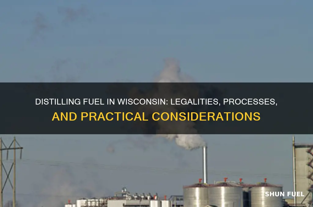 can you distill fuel in wisconsin