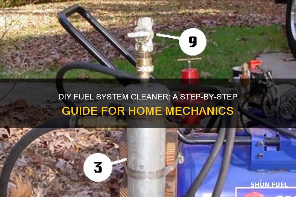 can you do fuel system cleaner at home