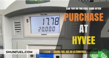 Hy-Vee Fuel Card: Can You Apply After Your Purchase?