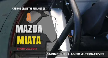 How to Safely Drain Fuel from Your Mazda Miata: A Guide