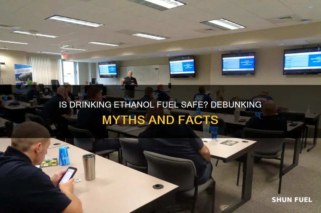 can you drink ethanol fuel