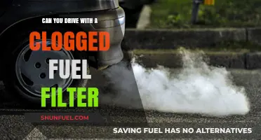 Driving with a Clogged Fuel Filter: Risks and Consequences Explained