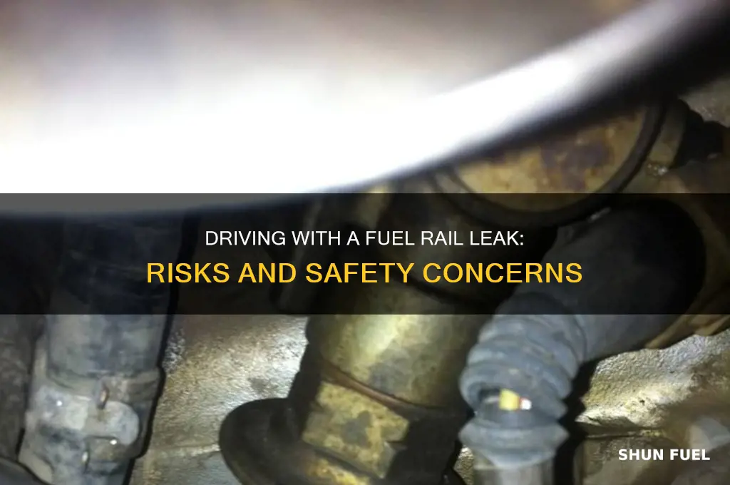 can you drive with fuel rail leak