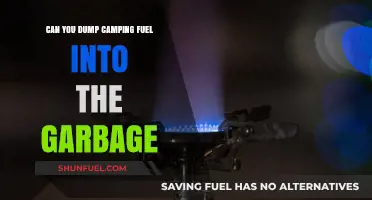 Dumping Camping Fuel in Garbage: Safe Disposal Tips and Risks