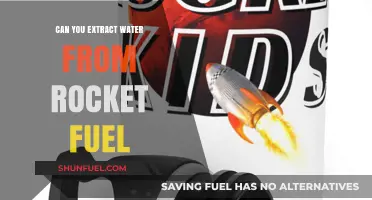 Extracting Water from Rocket Fuel: A Surprising Scientific Possibility