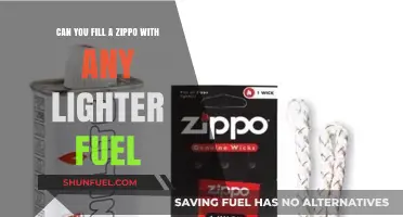 Can You Fill a Zippo with Any Lighter Fuel?