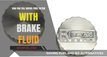How to Fill a Diesel Fuel Filter: Brake Fluid Substitute