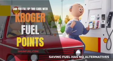 Kroger Fuel Points: Filling Up Two Cars?