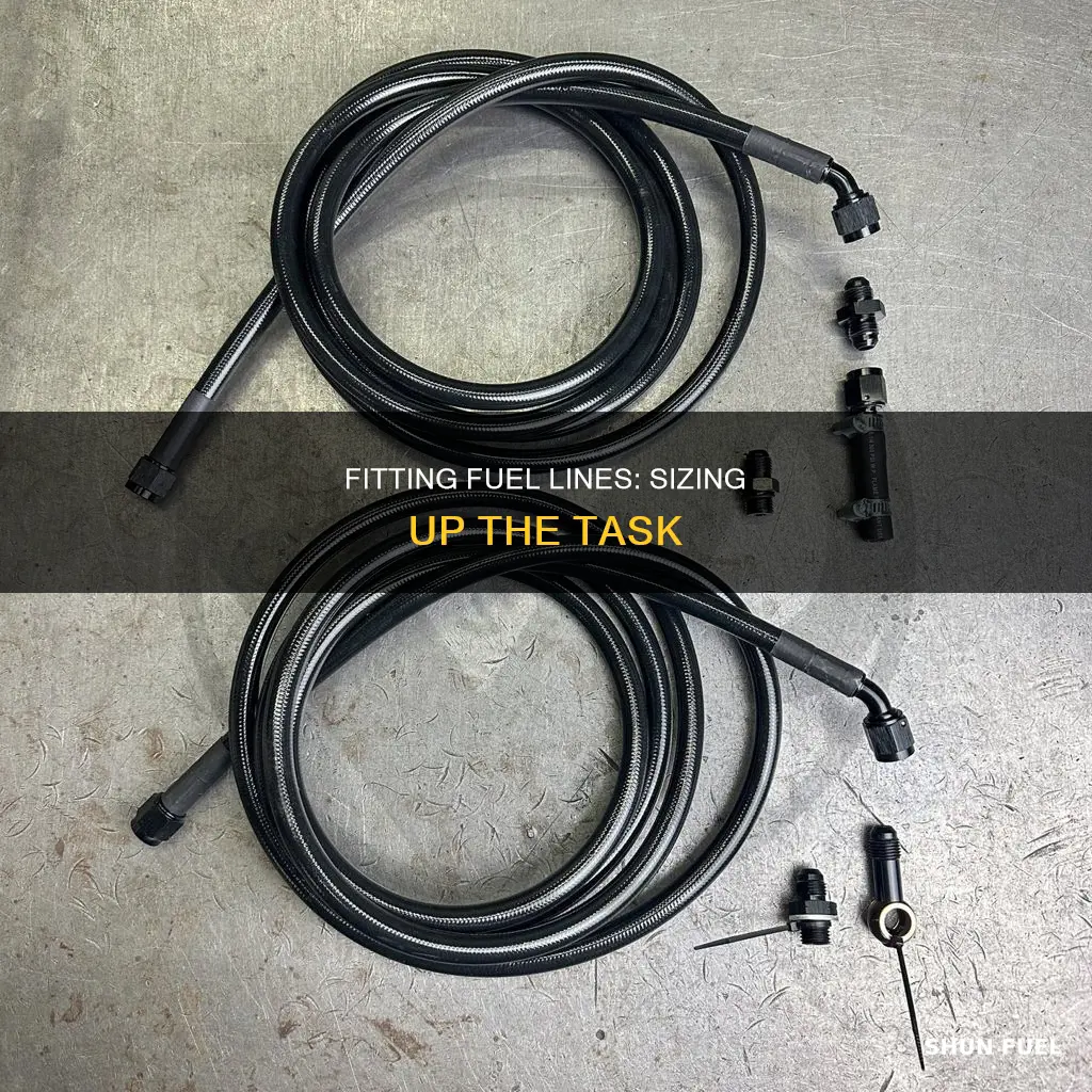 can you fit 1 4 fuel line on 5