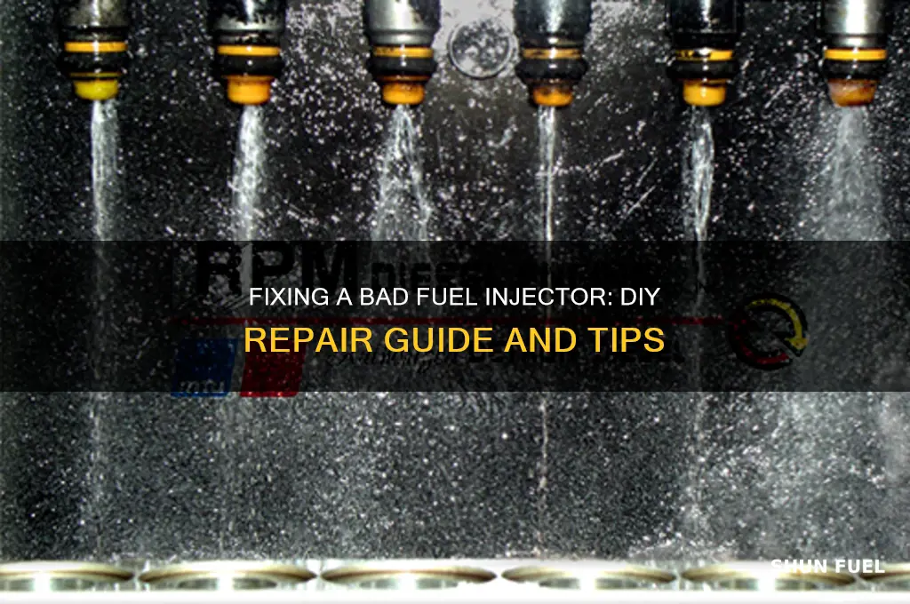 can you fix a bad fuel injector