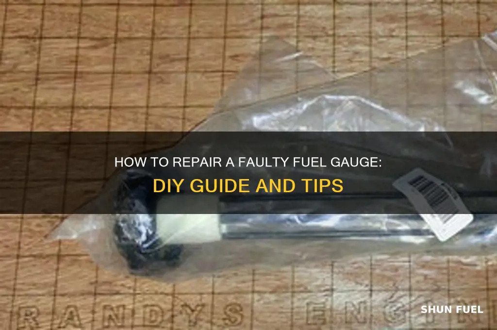 can you fix a fuel gauge