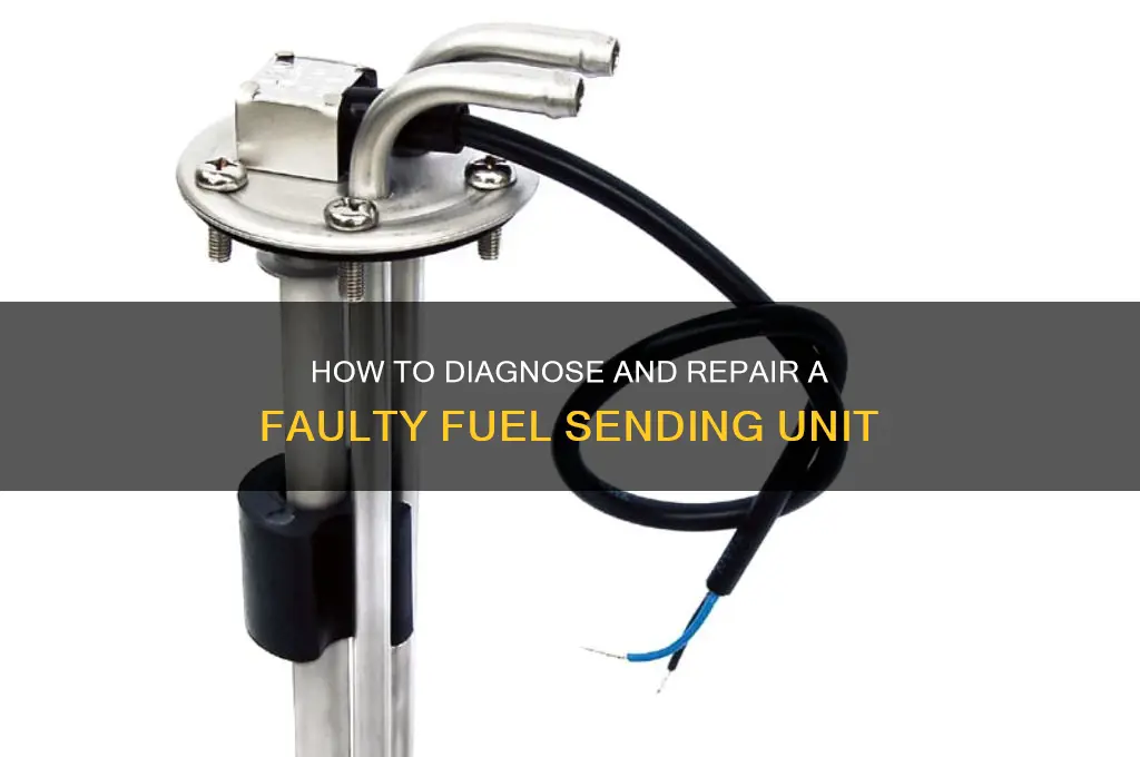 can you fix a fuel sending unit
