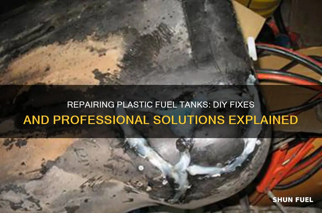 can you fix a plastic fuel tank