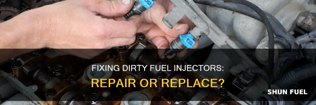 can you fix dirty fuel injectors instead of replacing them
