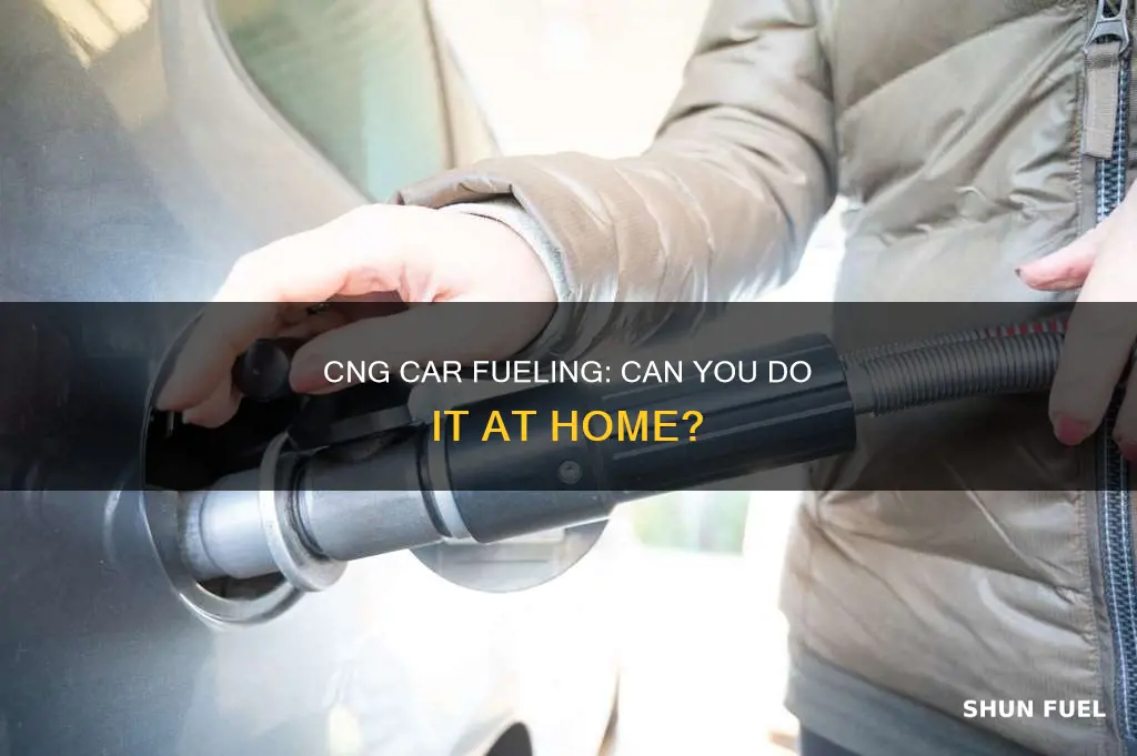 can you fuel a cng car from your house