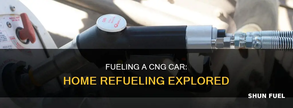 can you fuel a cng car from your house