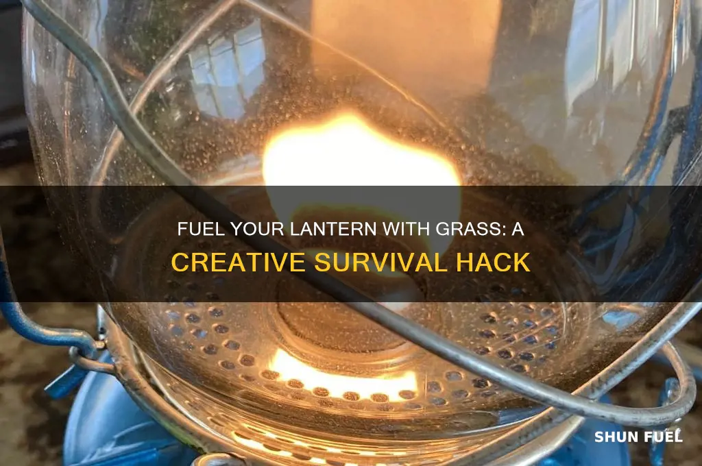 can you fuel a lantern with grass