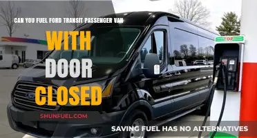 Can You Fuel a Ford Transit Passenger Van with Door Closed?