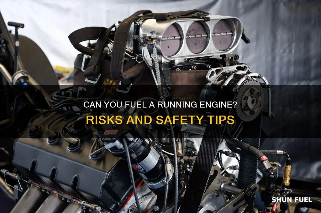 can you fuel with engine on