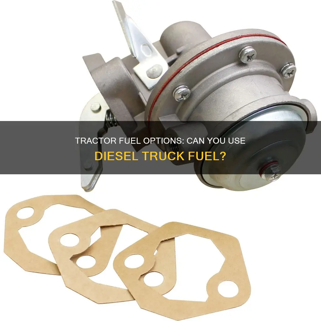 can you fuel your tractor from your diesel truck
