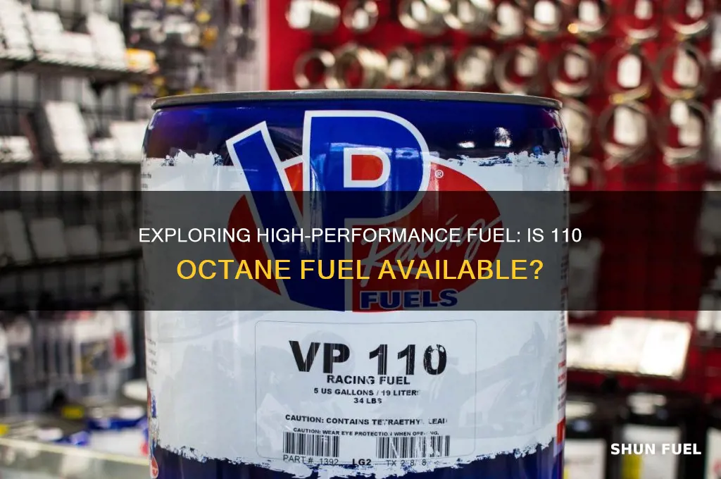 can you get 110 octane fuel